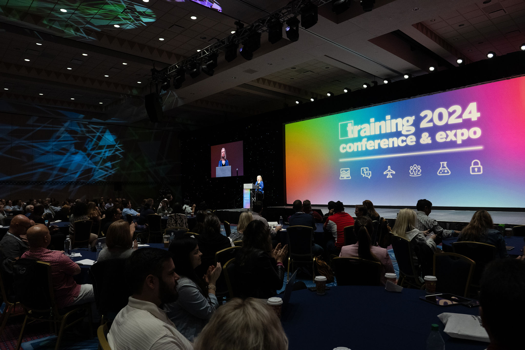 Pleanary session at a Training Magazine conference.